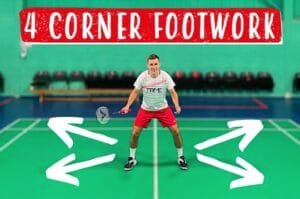 4 Corner Footwork - A Step-By-Step Badminton Tutorial!