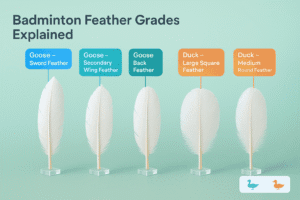 Badminton Feather Grades Summary