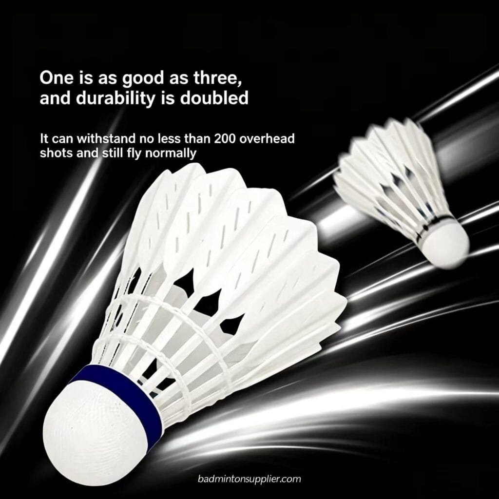 Yesporting Badminton Best Custom Synthetic Carbon Fiber Shuttlecock alternative to Victor New Carbon Sonic NCS pro and Max at Factory Wholesale Price in China at badmintonsupplier.com