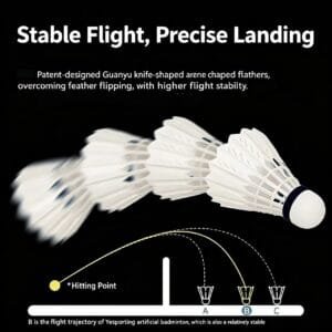 Yesporting Badminton Best Custom Synthetic Carbon Fiber Shuttlecock alternative to Victor New Carbon Sonic NCS pro and Max at Factory Wholesale Price in China at badmintonsupplier.com